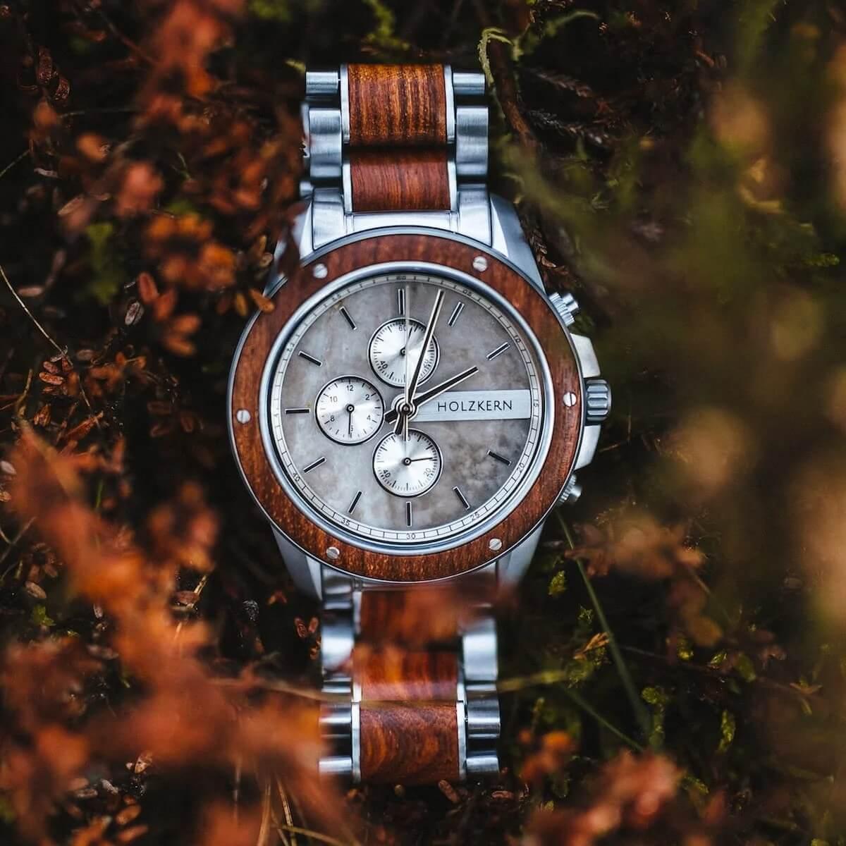 HOLZKERN Artus Camelot Herren Chronograph