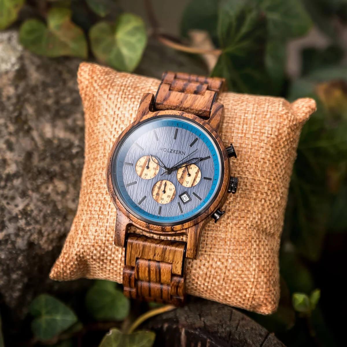 HOLZKERN Bergsee Waldlauf Herren Chronograph