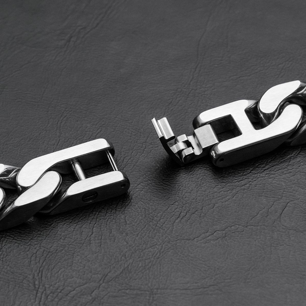 HOLZKERN | Armband Bandlett Bodyguards (Sodalith / Silber)