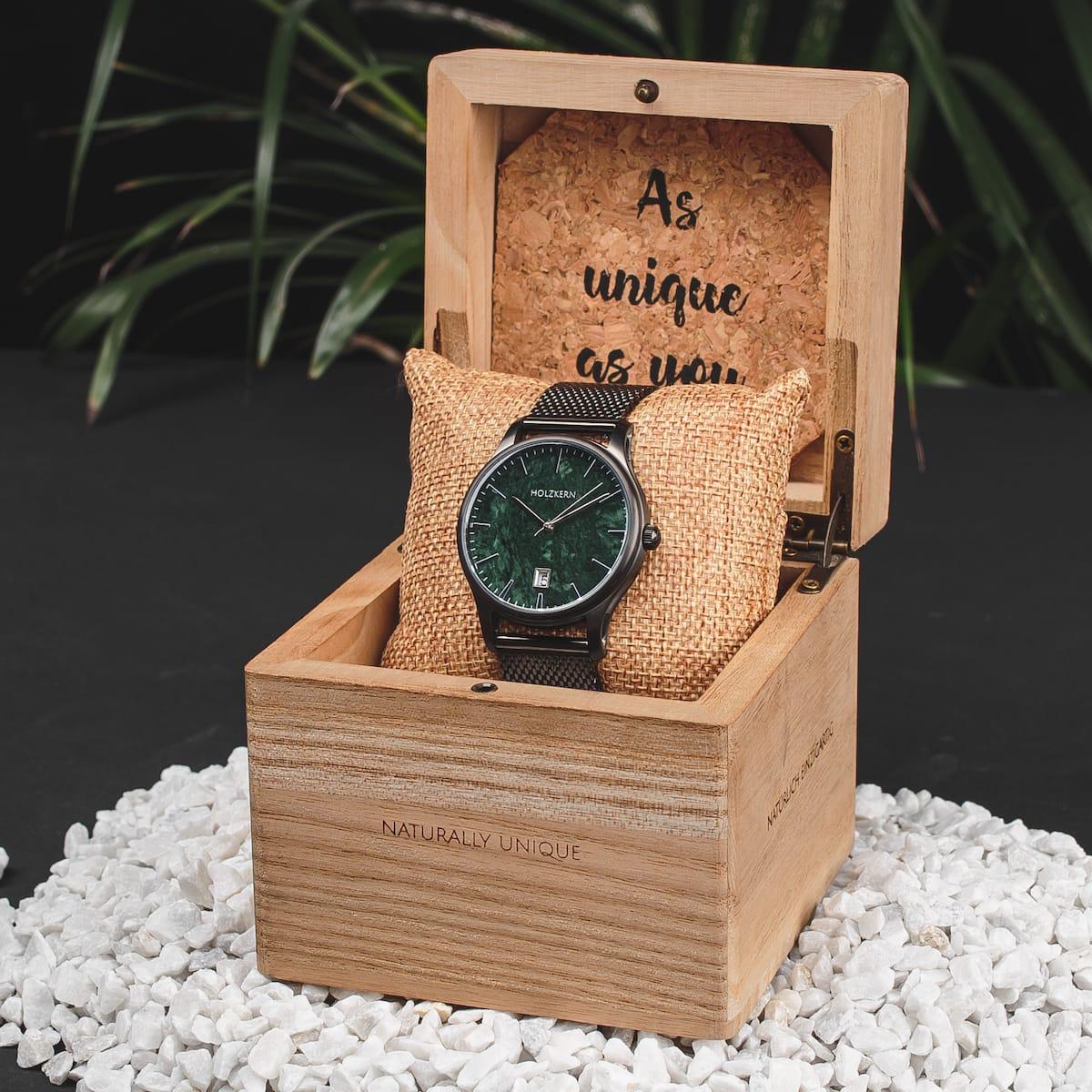 HOLZKERN | Christer Spacehike Herrenarmbanduhr