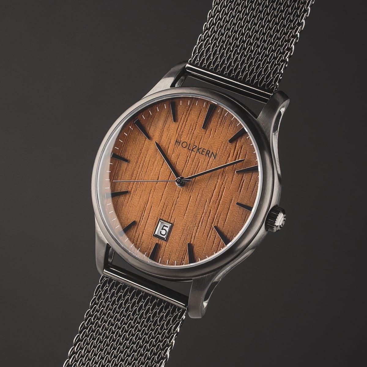 HOLZKERN | Chrunow Spacehike Herrenarmbanduhr