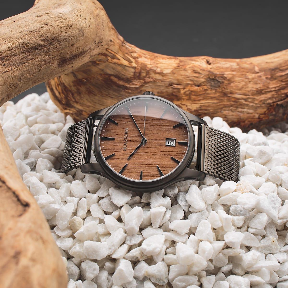 HOLZKERN | Chrunow Spacehike Herrenarmbanduhr