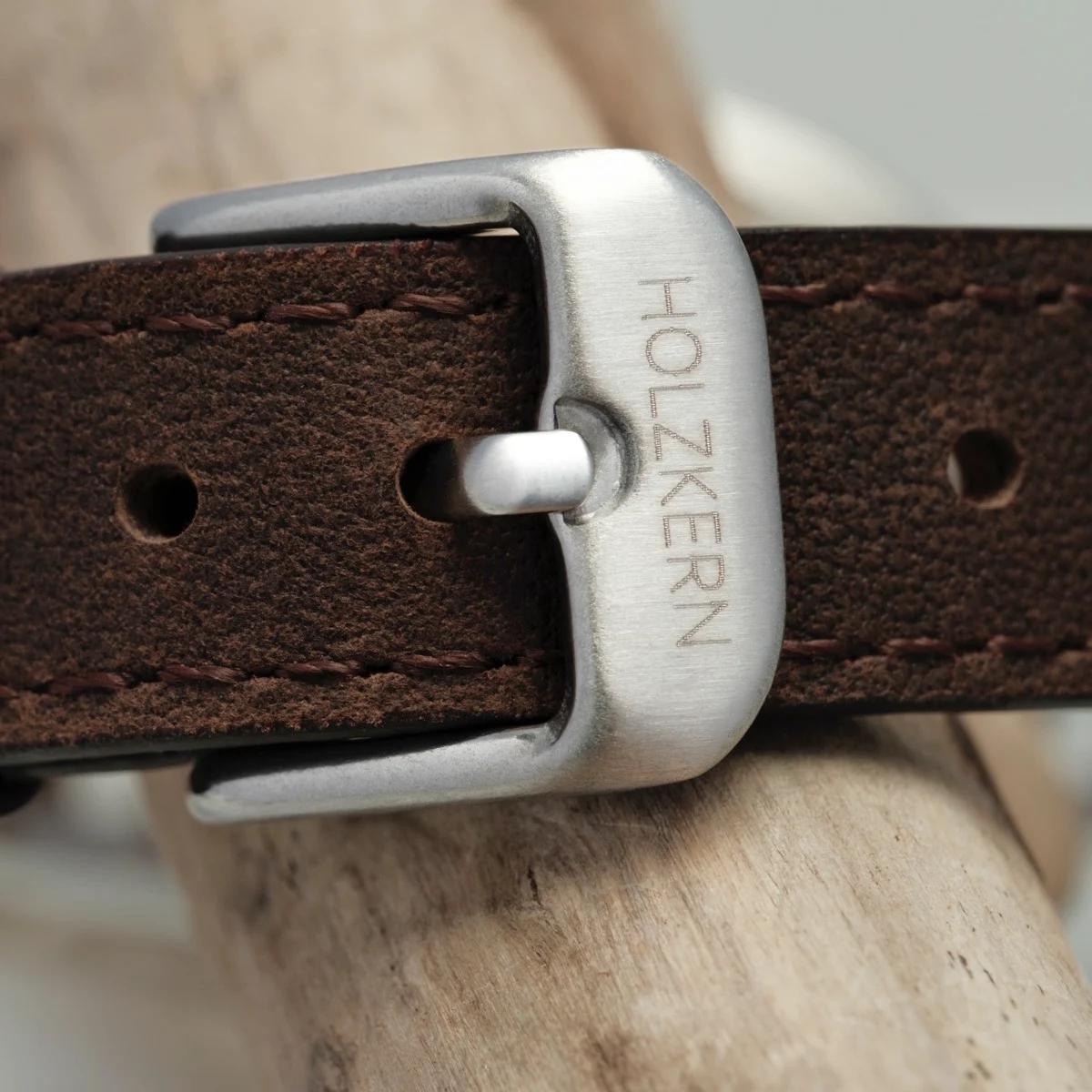 HOLZKERN Cote d´Azur Küsten Damen Holzarmbanduhr