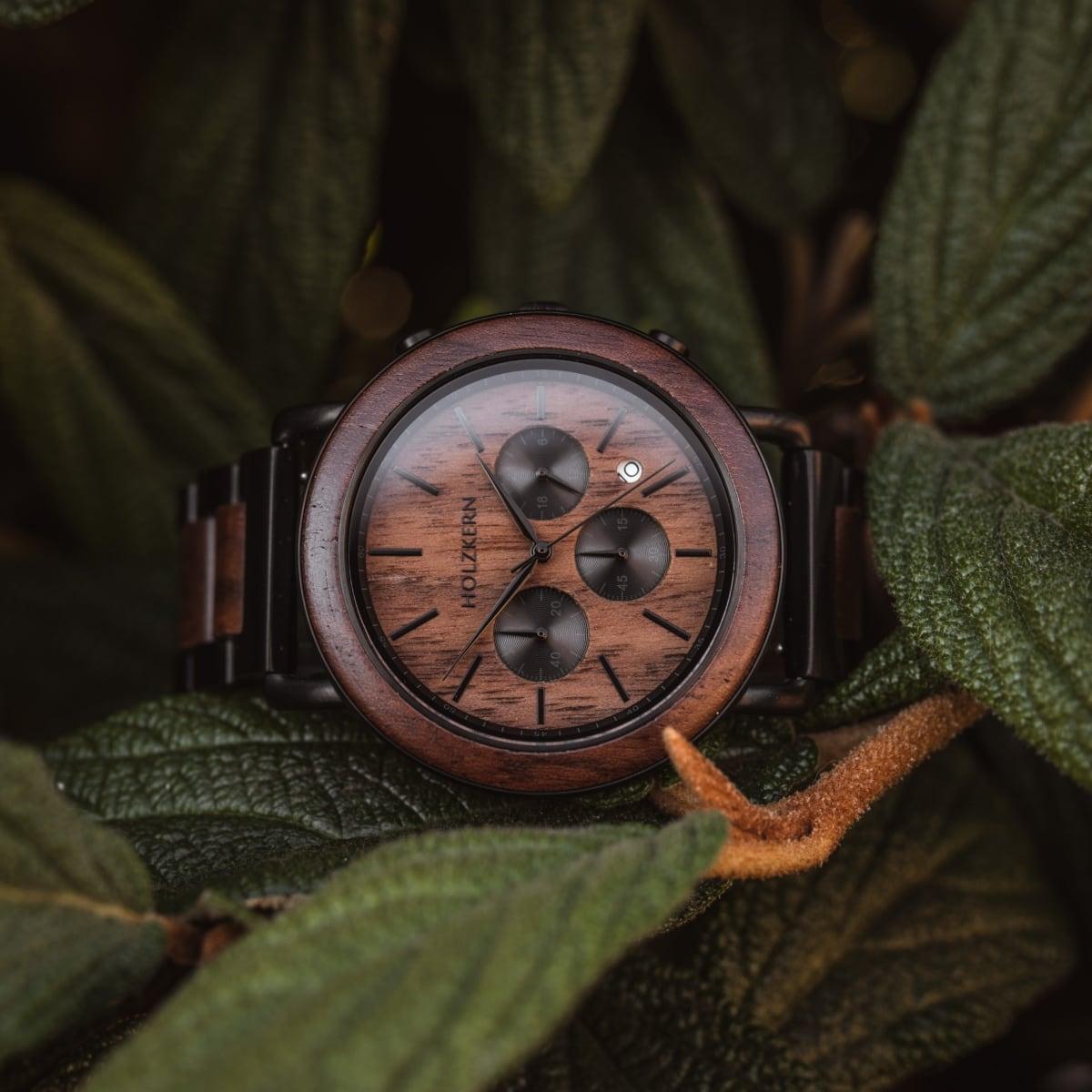 HOLZKERN Dämmerung Horizont Herren Chronograph
