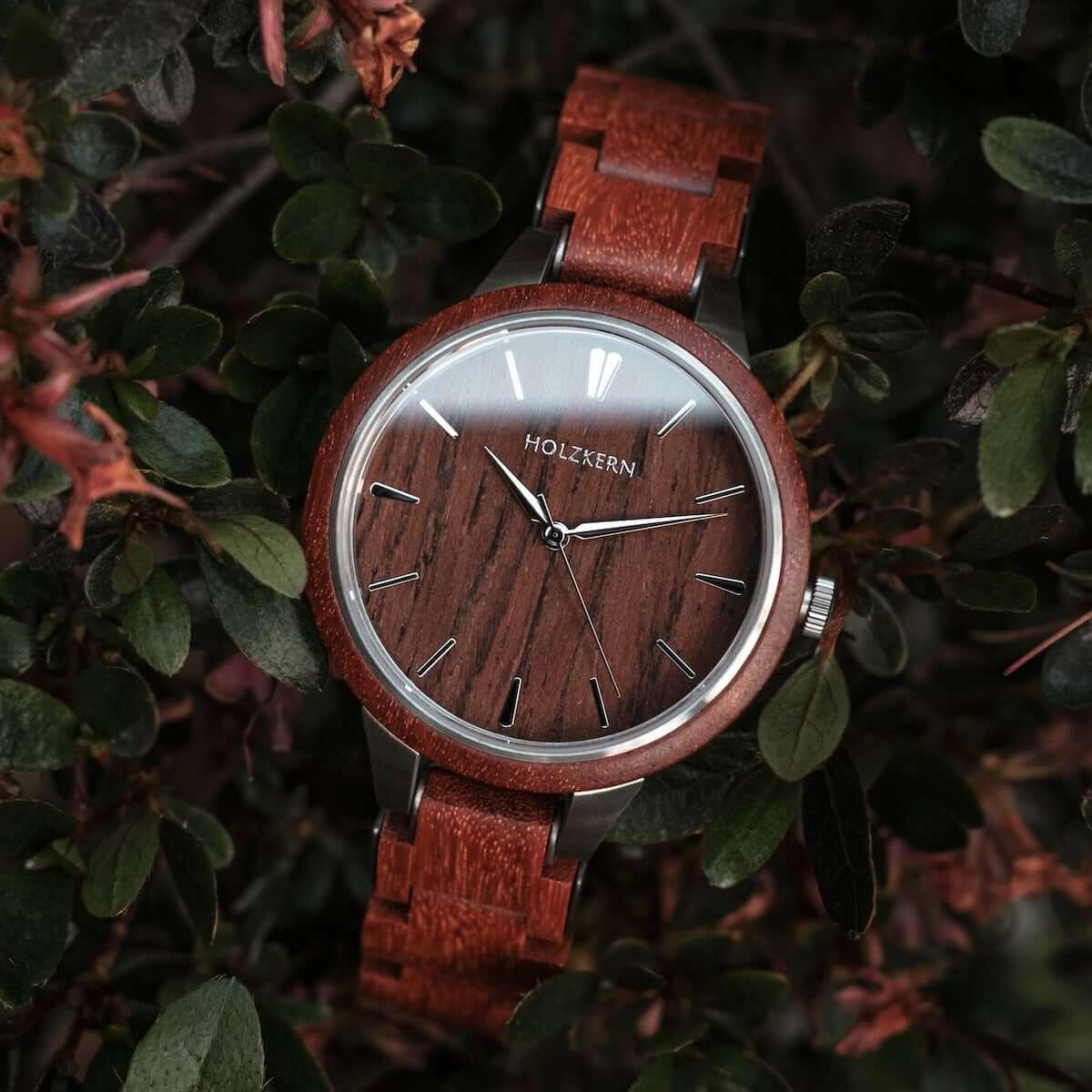 HOLZKERN | Diokletian Empire Damen Herren Holzarmbanduhr