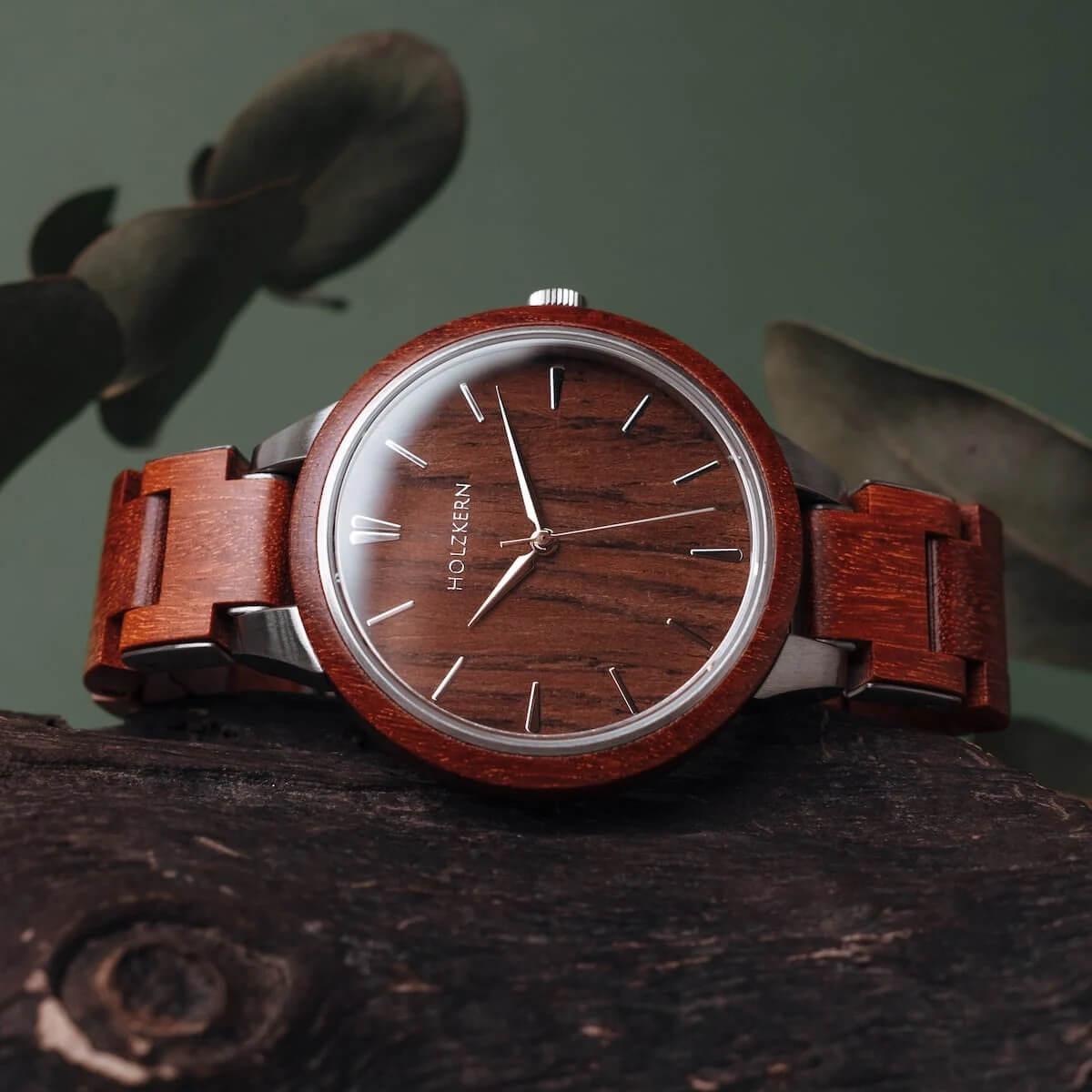 HOLZKERN | Diokletian Empire Damen Herren Holzarmbanduhr