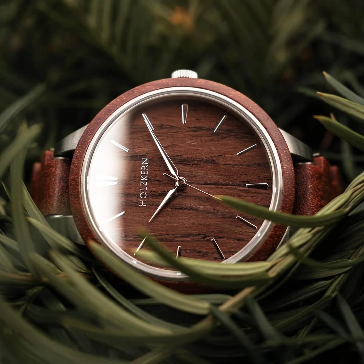 HOLZKERN | Diokletian Empire Damen Herren Holzarmbanduhr