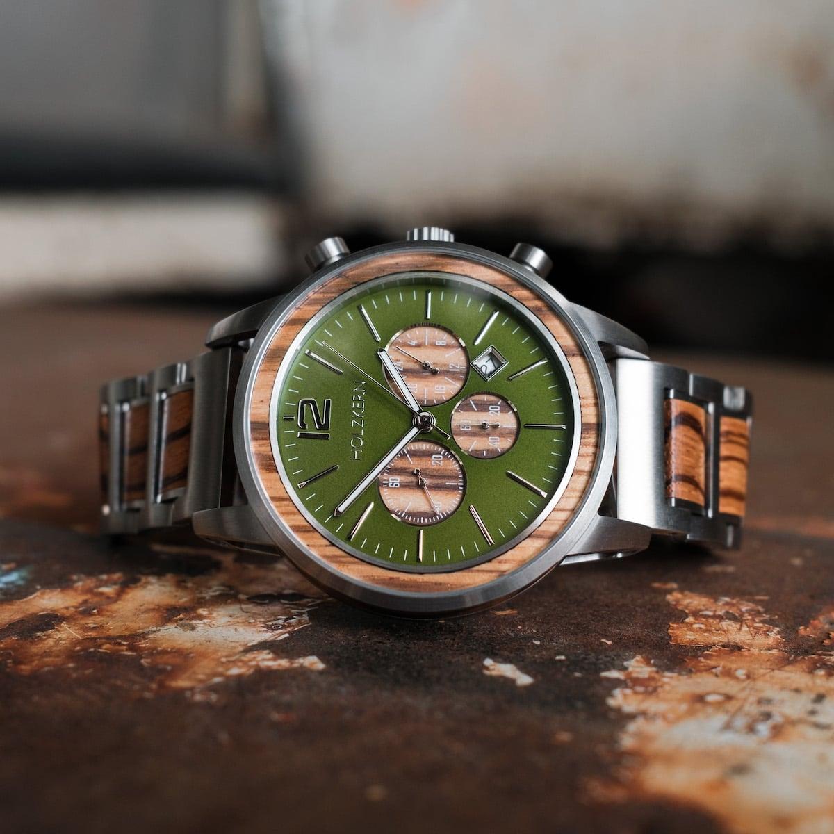 HOLZKERN Domenico Creator Herren Chronograph