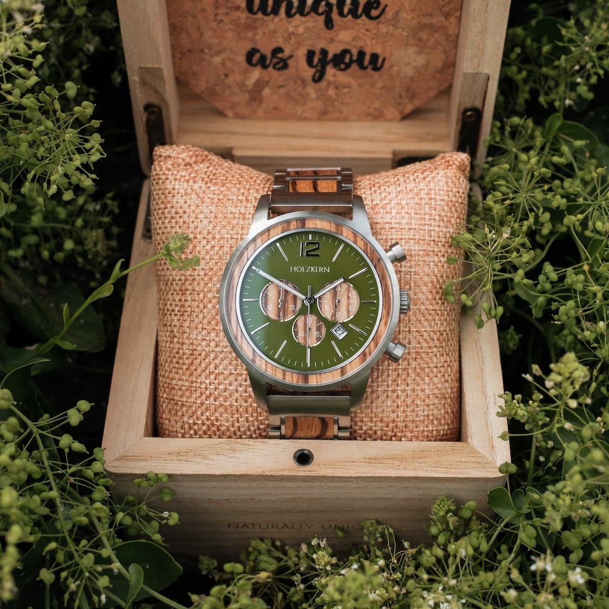 HOLZKERN Domenico Creator Herren Chronograph
