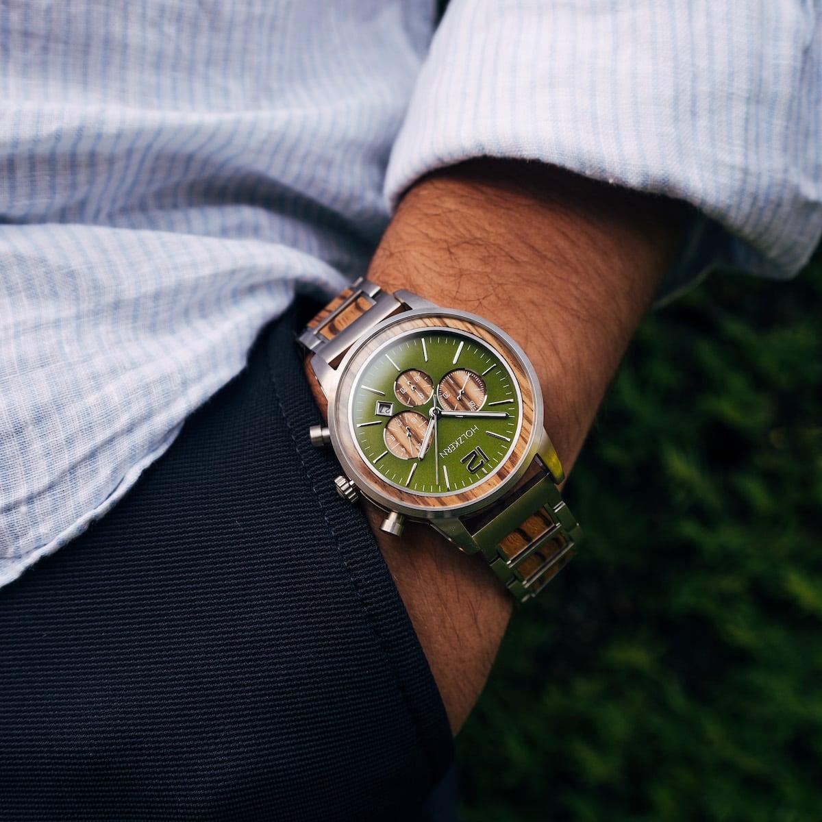 HOLZKERN Domenico Creator Herren Chronograph