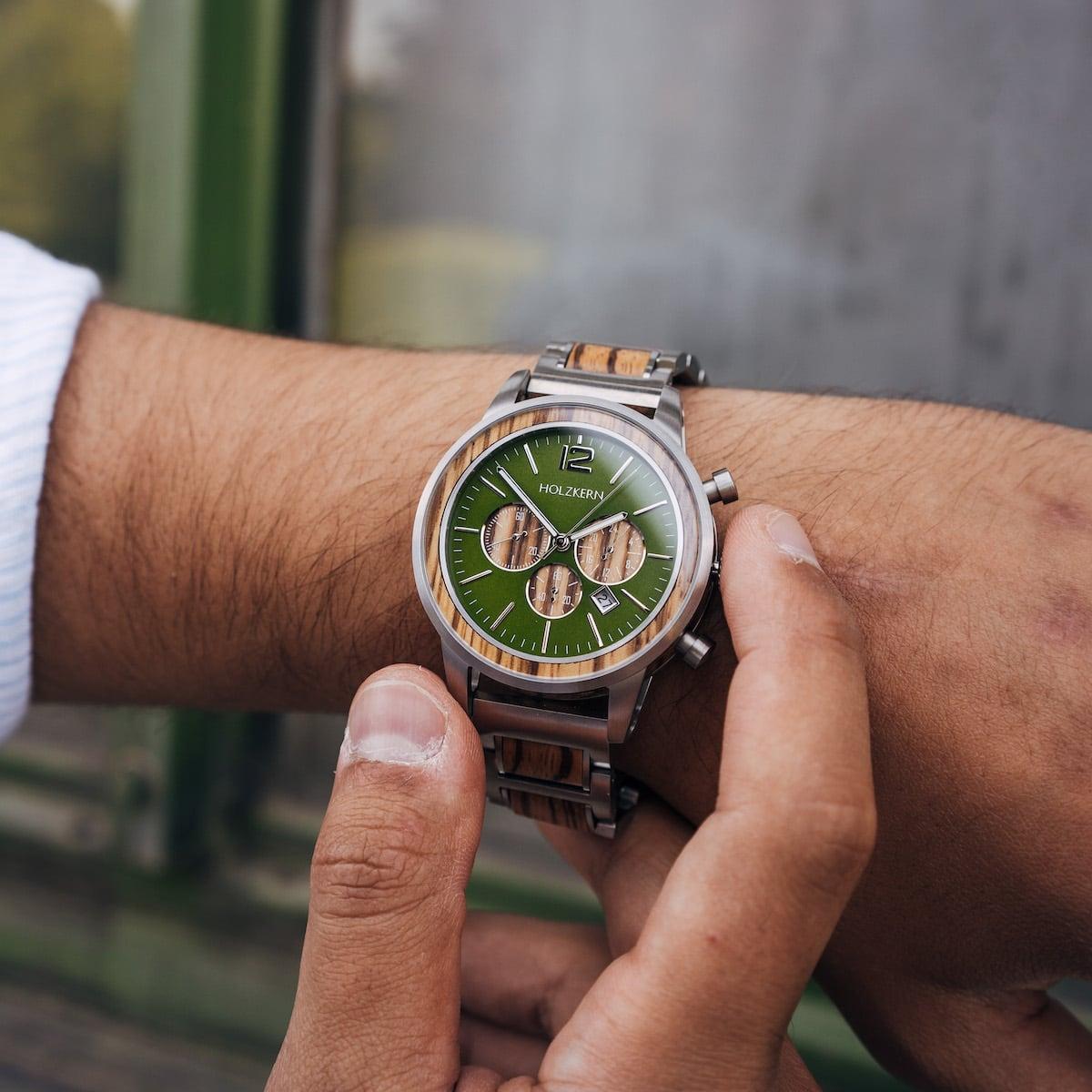HOLZKERN Domenico Creator Herren Chronograph