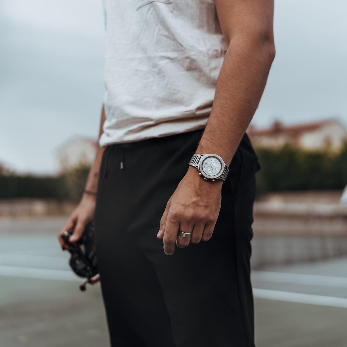 HOLZKERN | Elqui Nightfall Herrenarmbanduhr