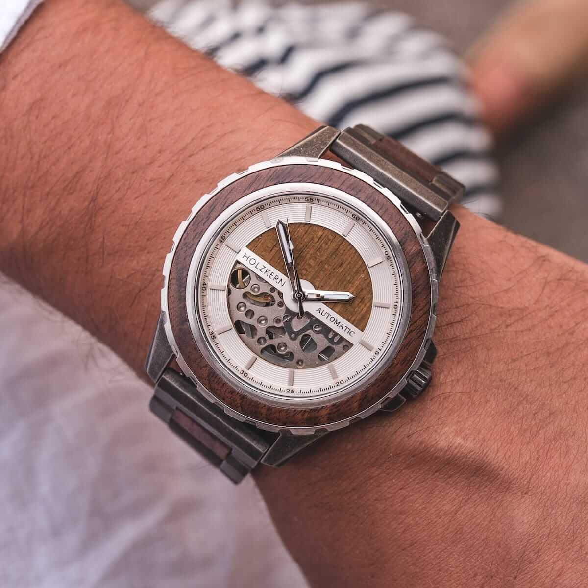 HOLZKERN | Eqi Vast Herren Automatikuhr