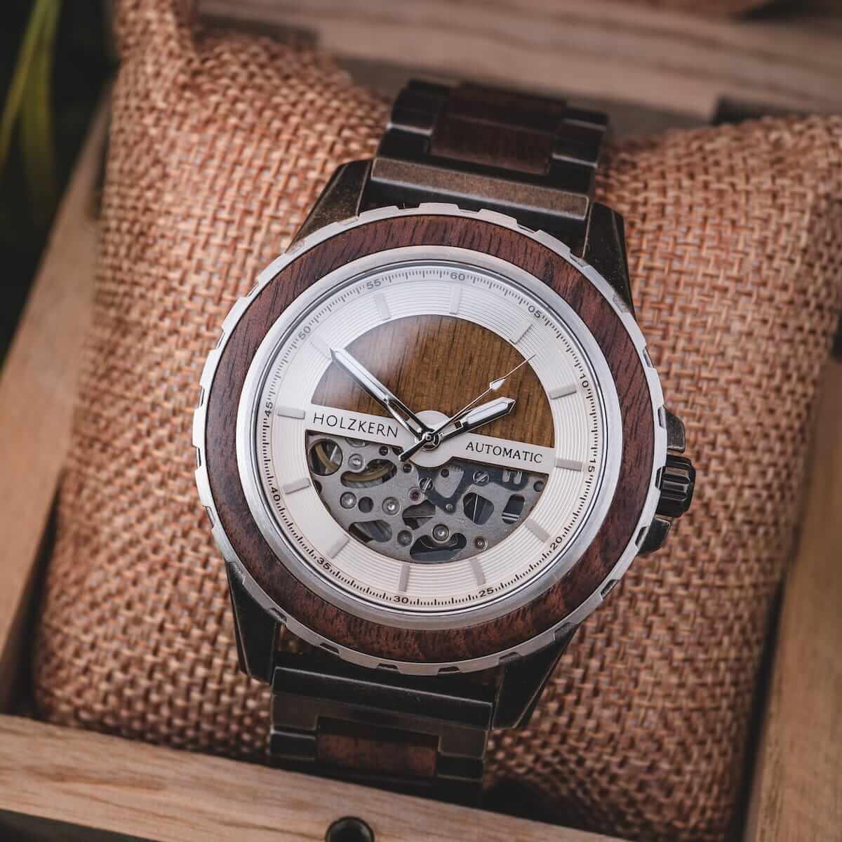 HOLZKERN | Eqi Vast Herren Automatikuhr