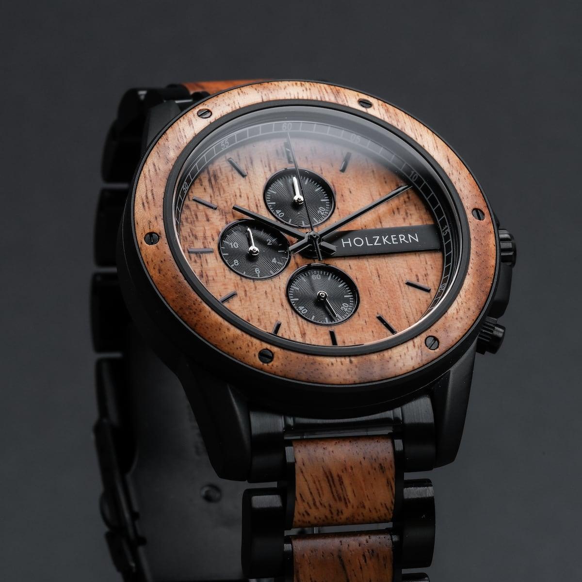 HOLZKERN Galahad Camelot Herren Chronograph