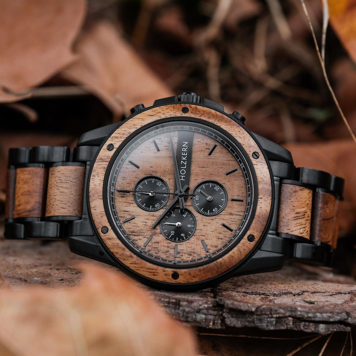 HOLZKERN Galahad Camelot Herren Chronograph