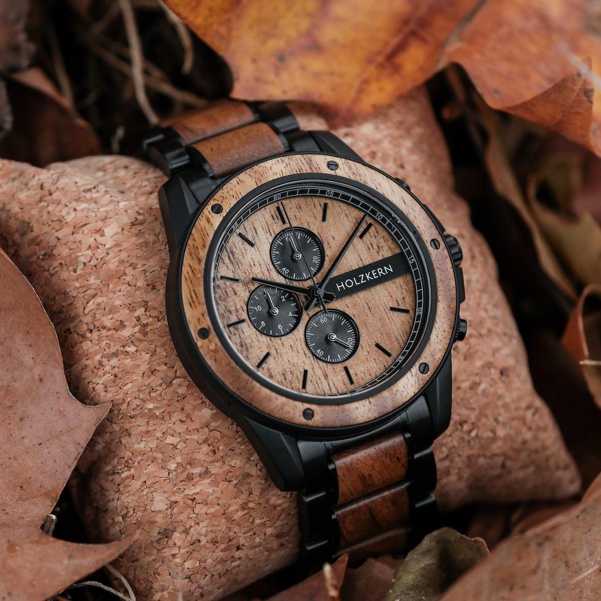 HOLZKERN Galahad Camelot Herren Chronograph