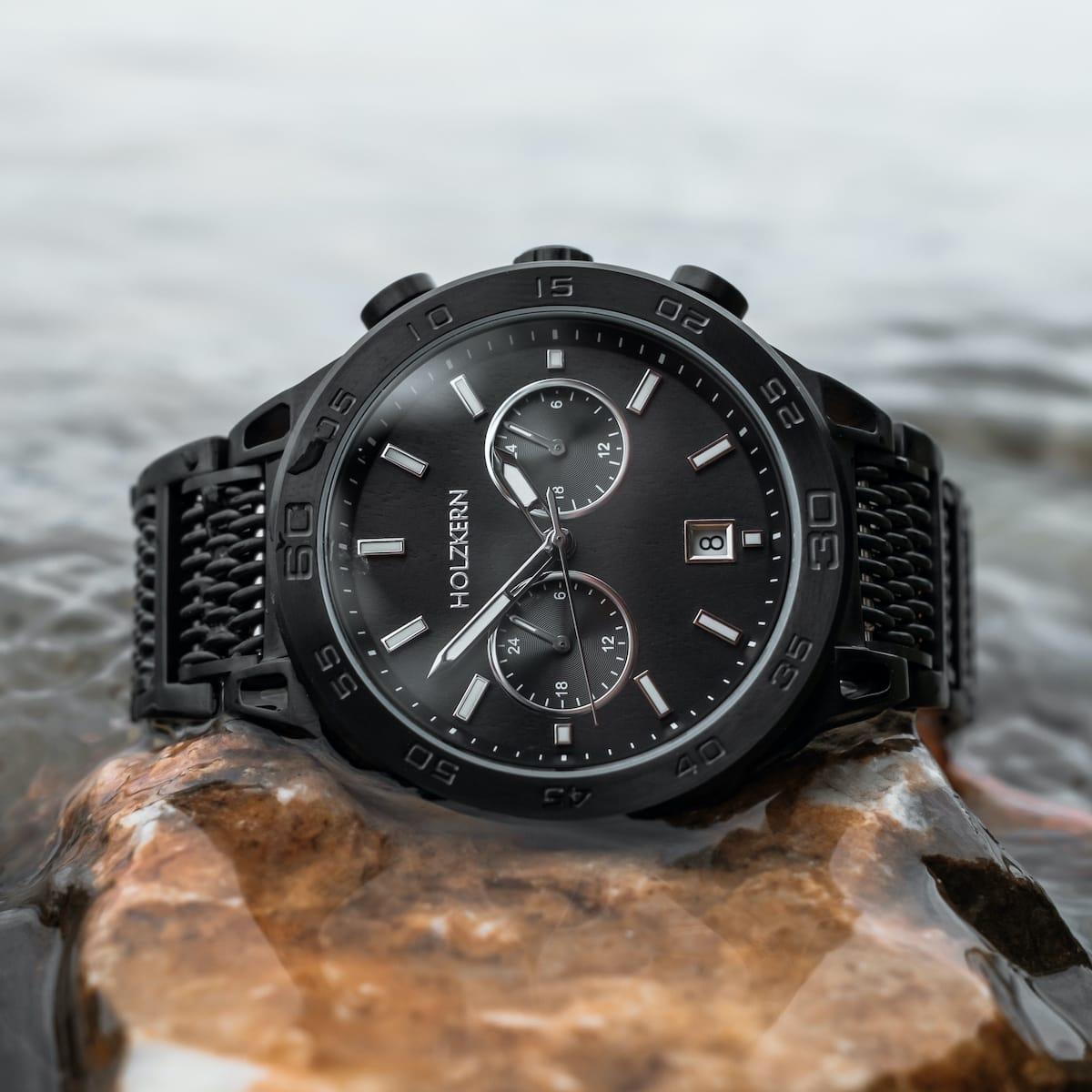 HOLZKERN | Galloway Nightfall Herrenarmbanduhr