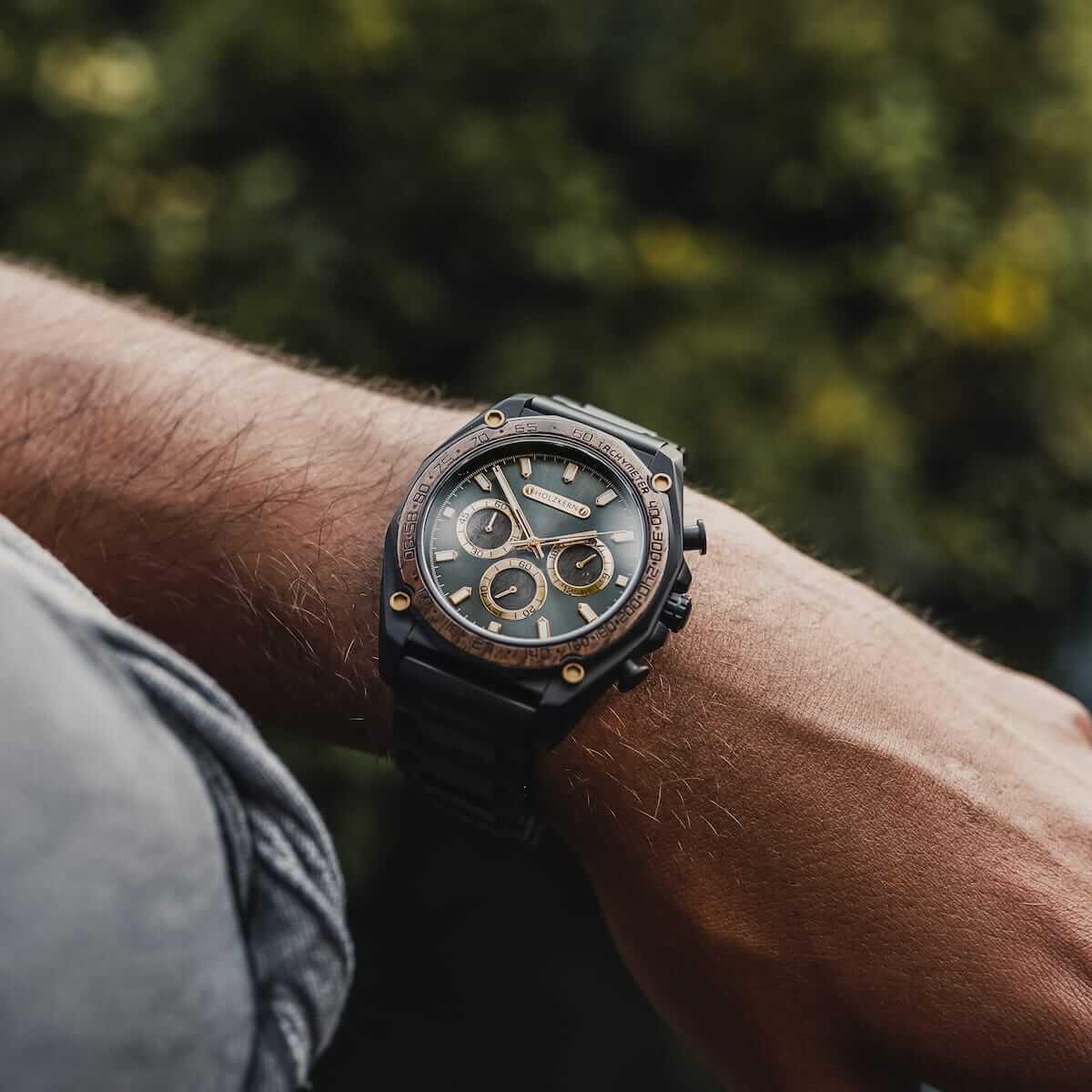 HOLZKERN | Grizzly Surmount Herren Chronograph