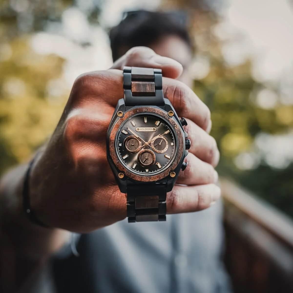HOLZKERN | Grizzly Surmount Herren Chronograph
