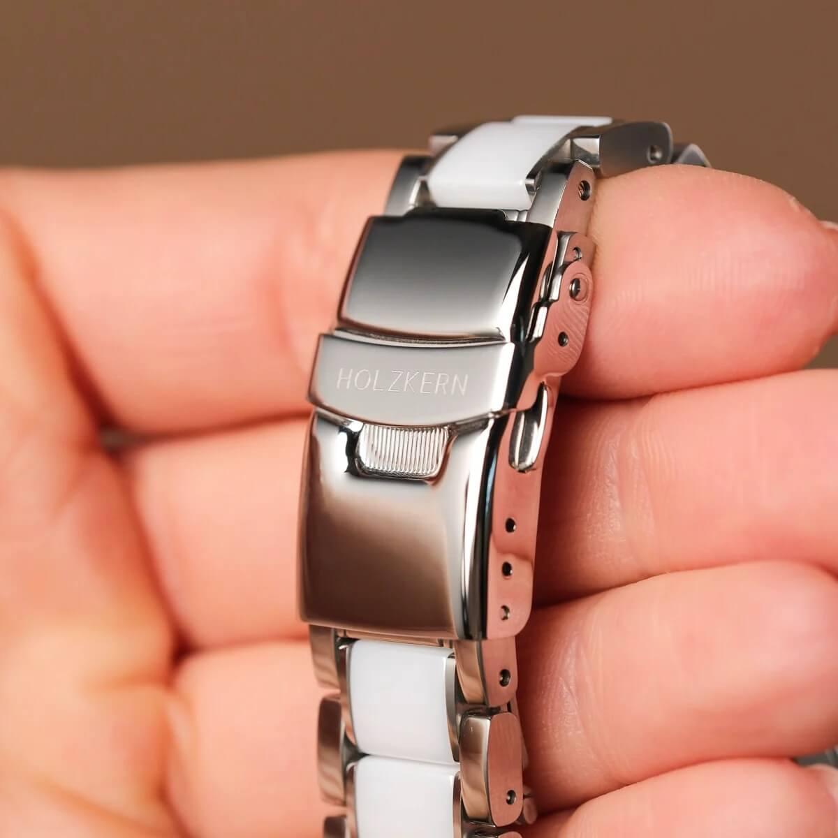 HOLZKERN | Cristals Kaleidoscopic Damen Automatikarmbanduhr