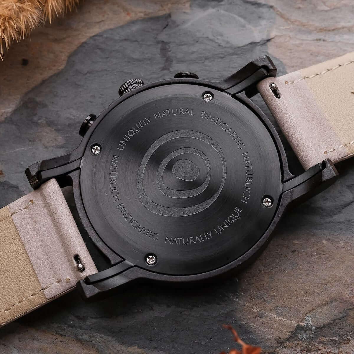 HOLZKERN Lichtung Waldlauf Herren Chronograph (grau)