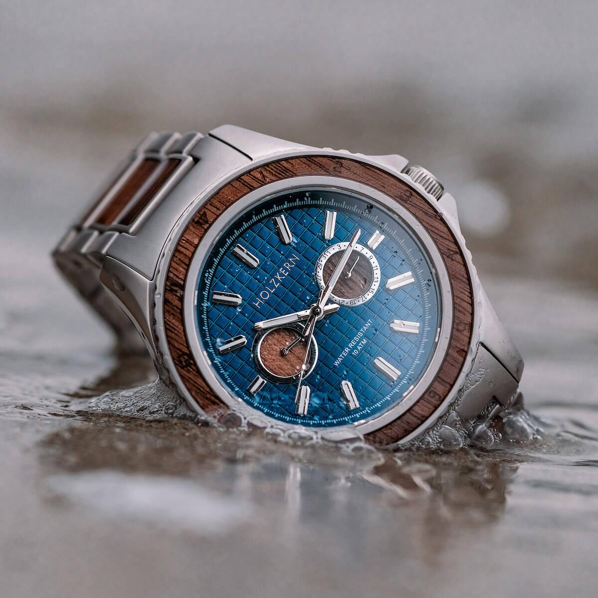HOLZKERN | Makira Tides Herren Armbanduhr
