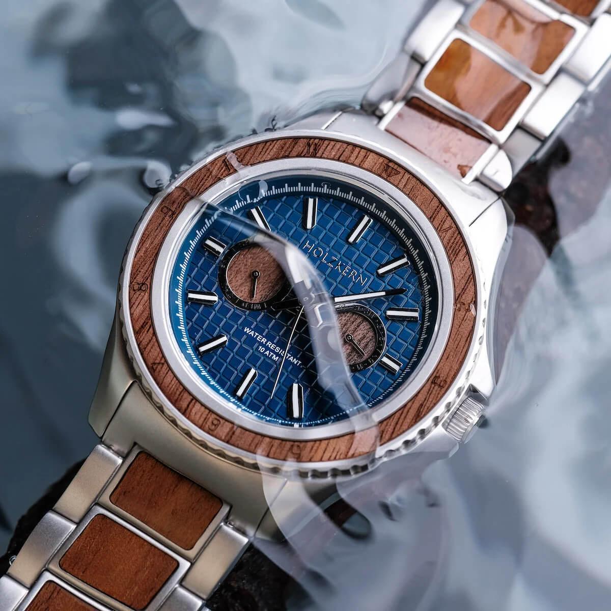 HOLZKERN | Makira Tides Herren Armbanduhr