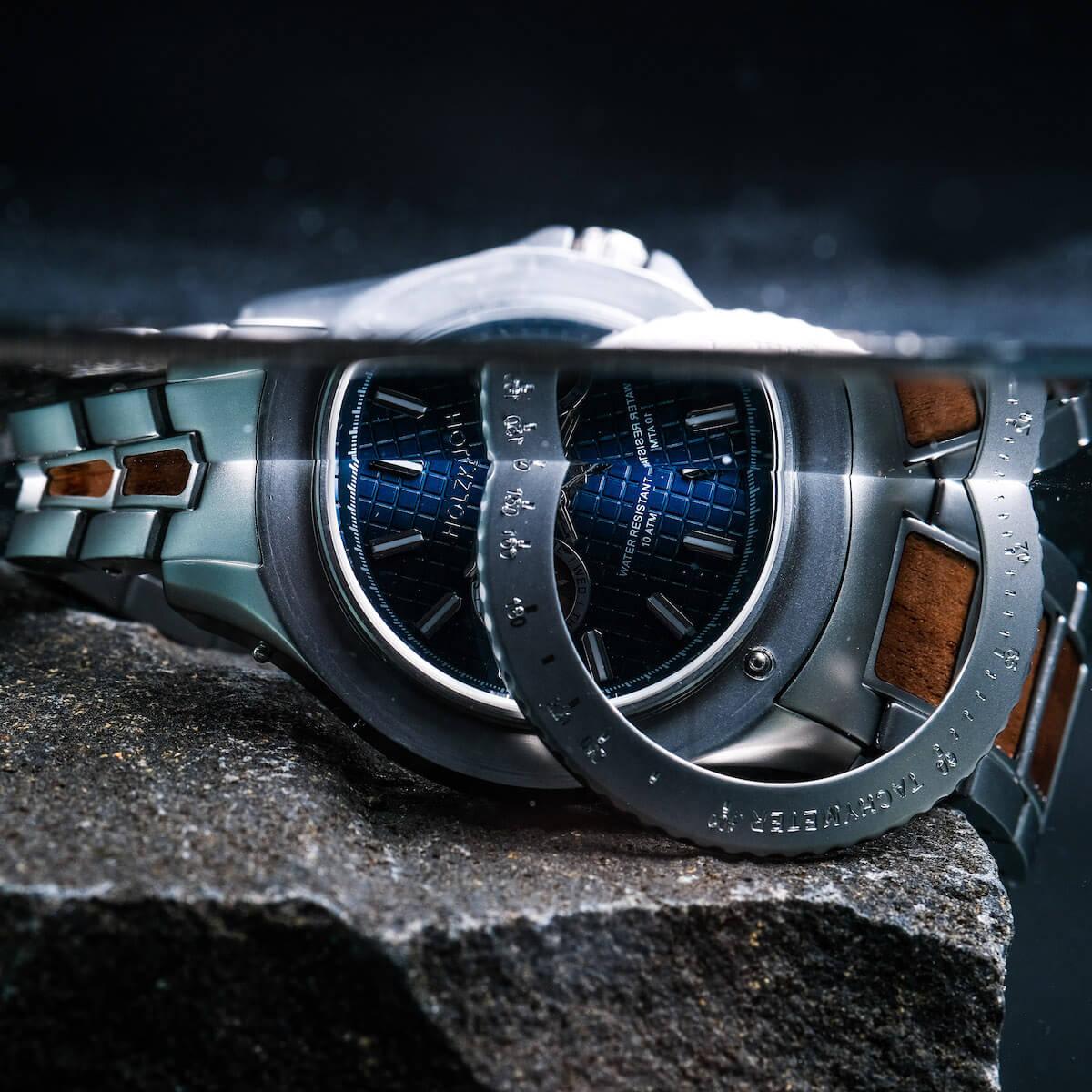 HOLZKERN | Makira Tides Herren Armbanduhr