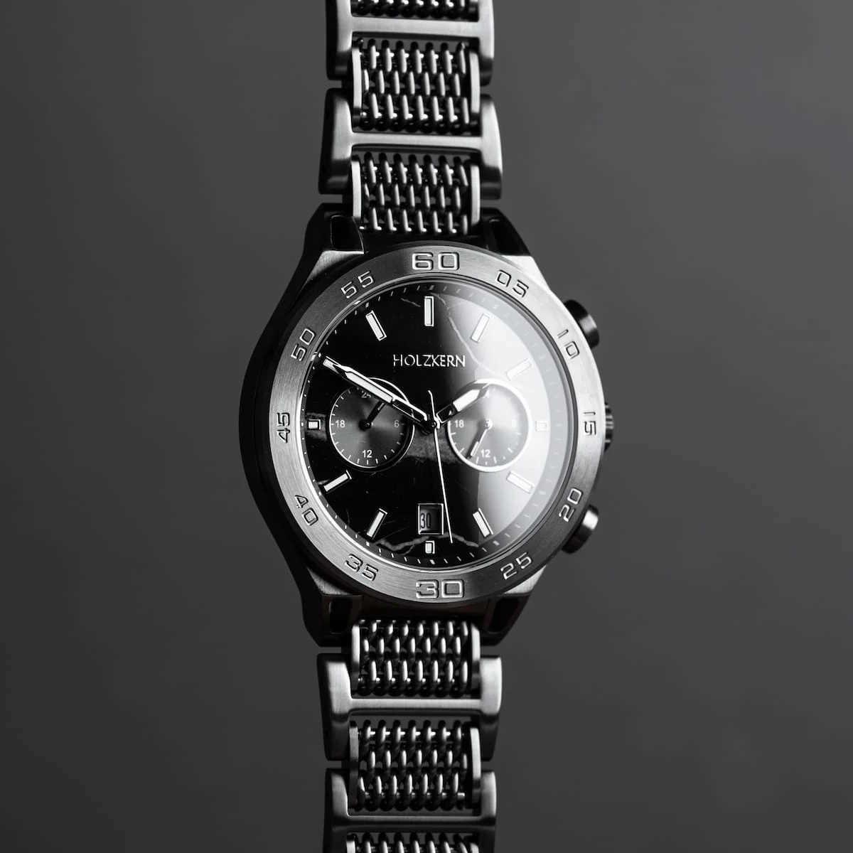 HOLZKERN | Manuna Nightfall Herrenarmbanduhr