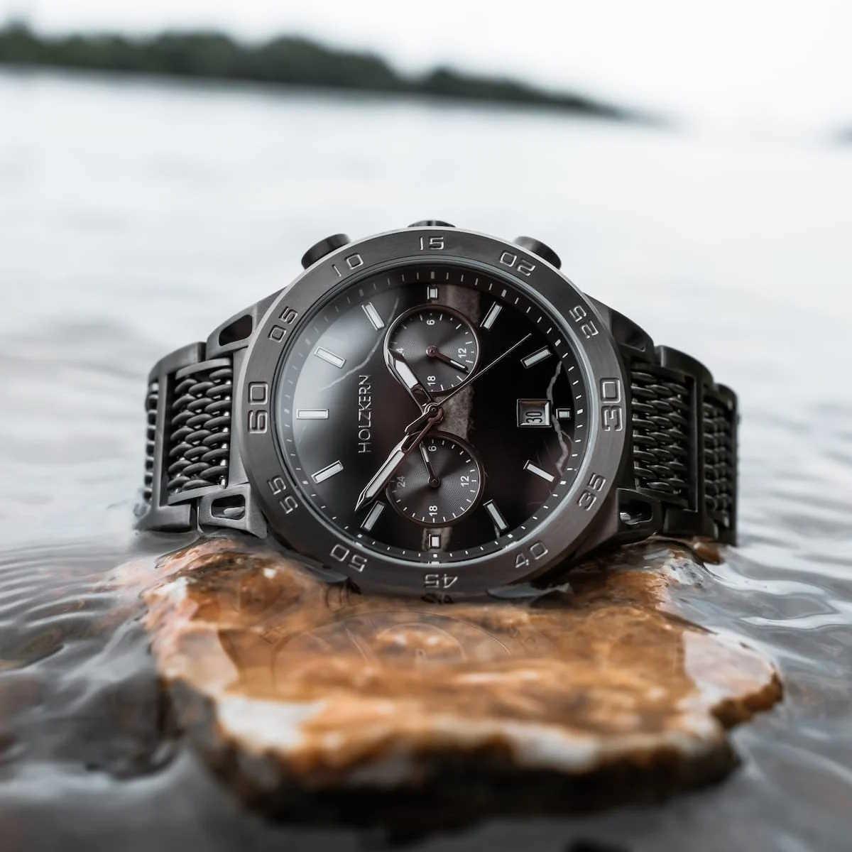 HOLZKERN | Manuna Nightfall Herrenarmbanduhr