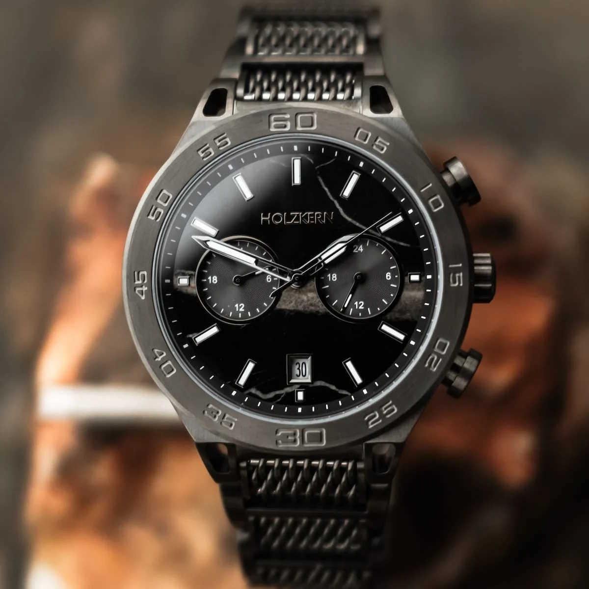 HOLZKERN | Manuna Nightfall Herrenarmbanduhr