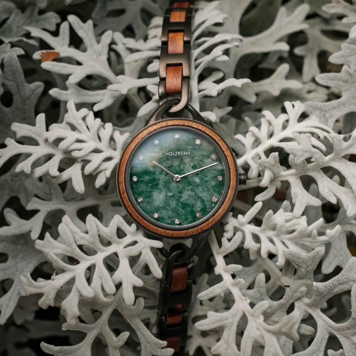 HOLZKERN | Melisse Fragrancy Damen Holzarmbanduhr
