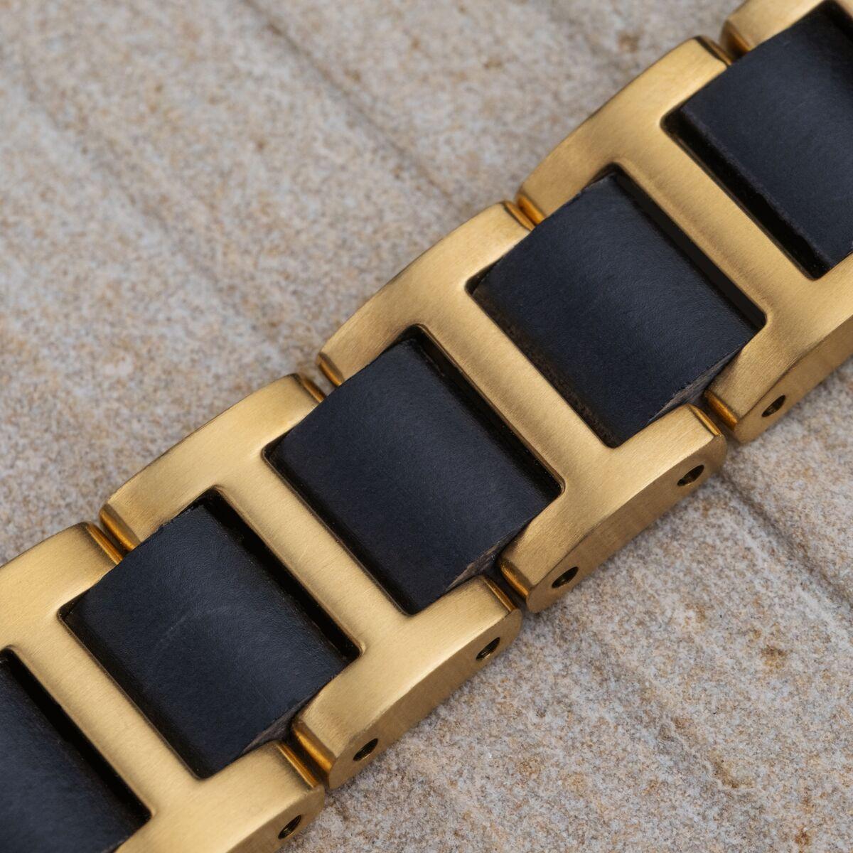 HOLZKERN | Moonbow Damen Armbanduhr (Aventurin / Ahorn)