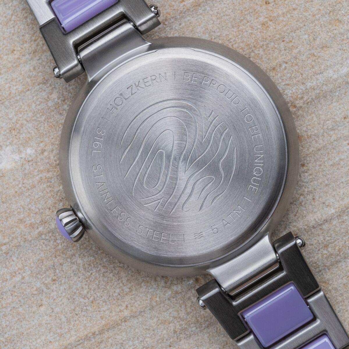 HOLZKERN | Moonbow Damen Armbanduhr (Gerais / Keramik)