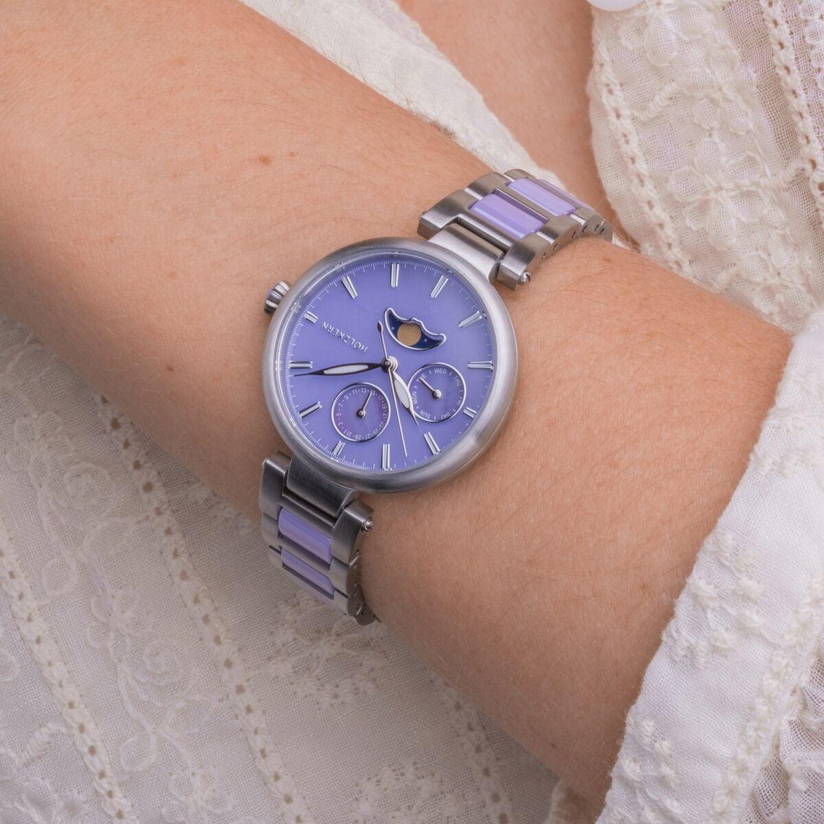 HOLZKERN | Moonbow Damen Armbanduhr (Gerais / Keramik)