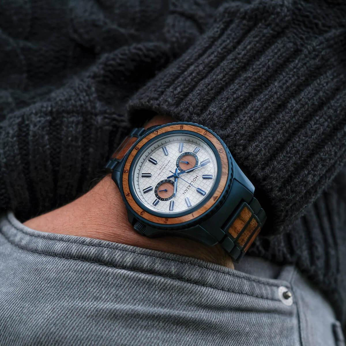 HOLZKERN | Tides Oahu Herren Armbanduhr