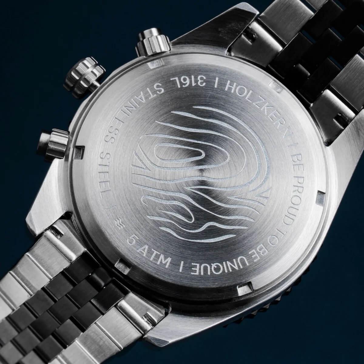 HOLZKERN | Openhorizon Herren Chronograph (schwarz)