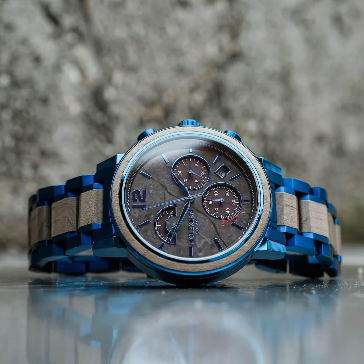 HOLZKERN | Oscillation Irradiance Herren Solar Chronograph