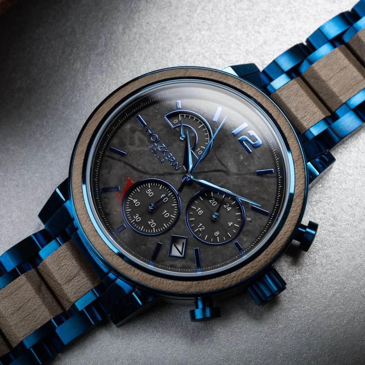 HOLZKERN | Oscillation Irradiance Herren Solar Chronograph