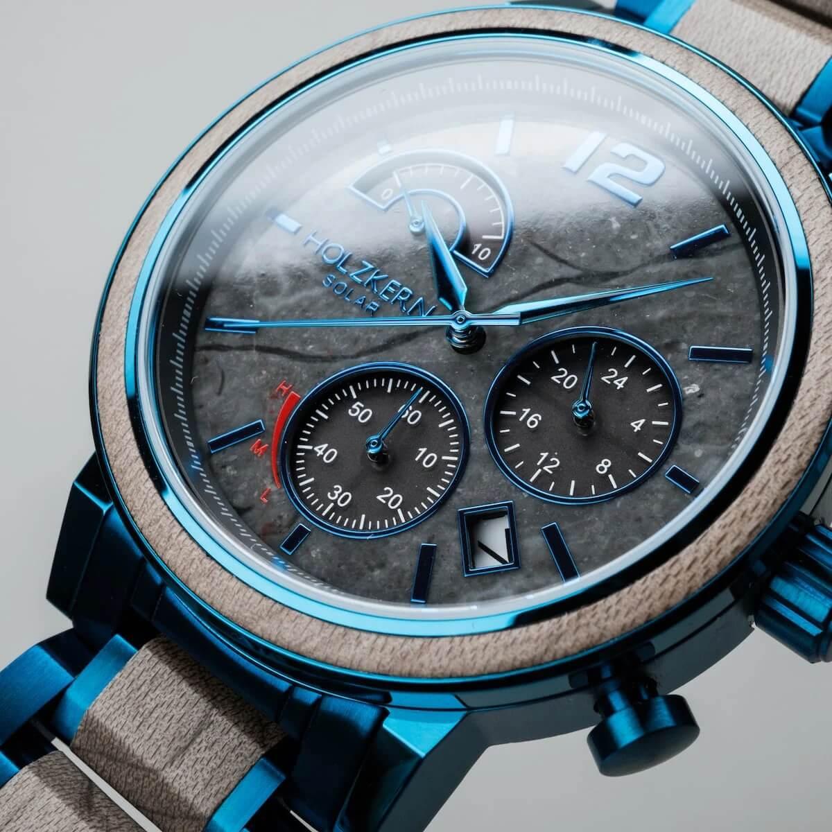 HOLZKERN | Oscillation Irradiance Herren Solar Chronograph