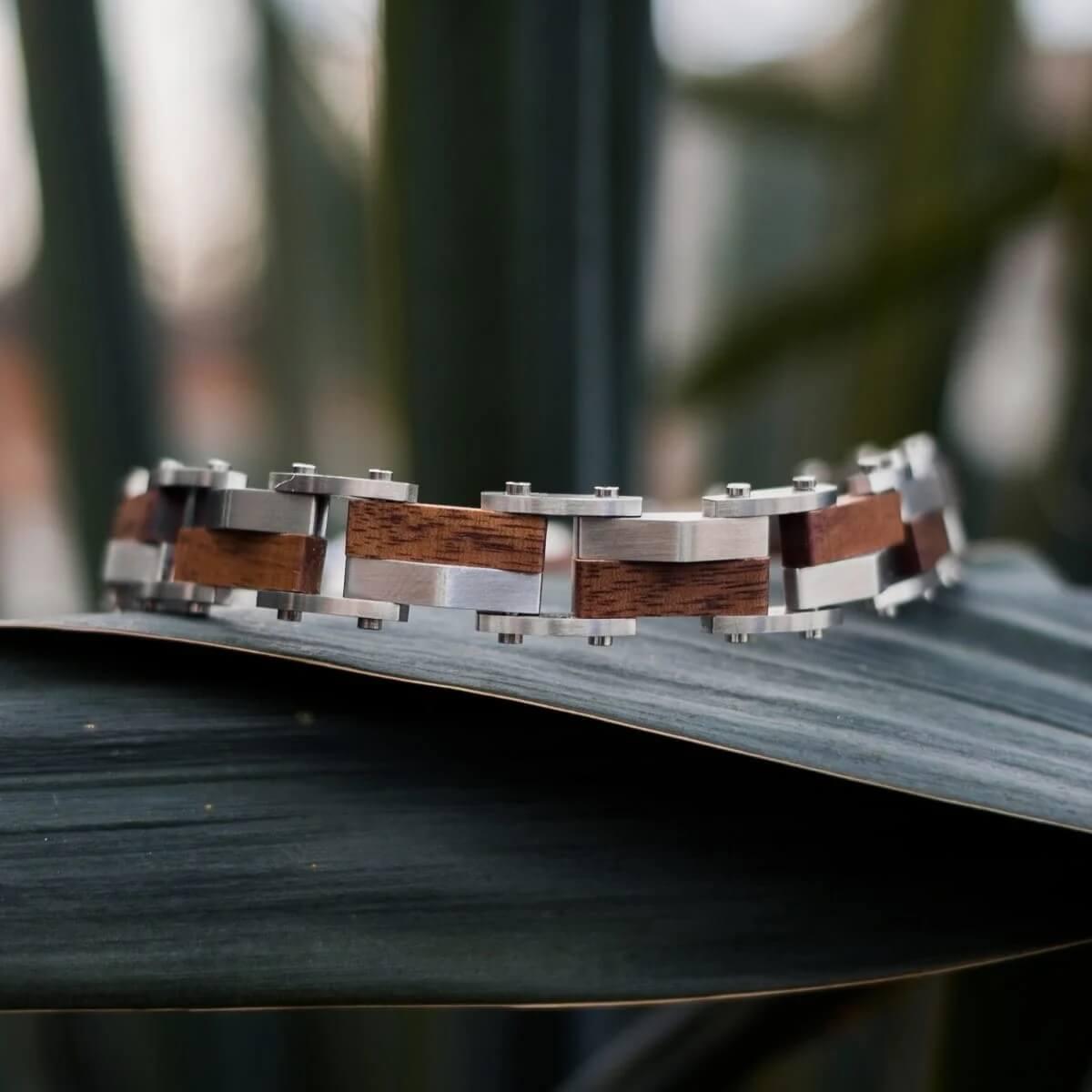 HOLZKERN | Bandlett Pizzicato (Walnussholz / Silber)