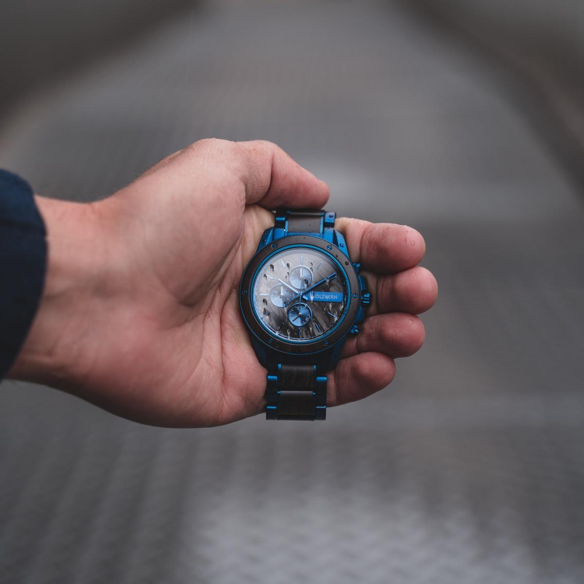 HOLZKERN Priamus Camelot Herren Chronograph