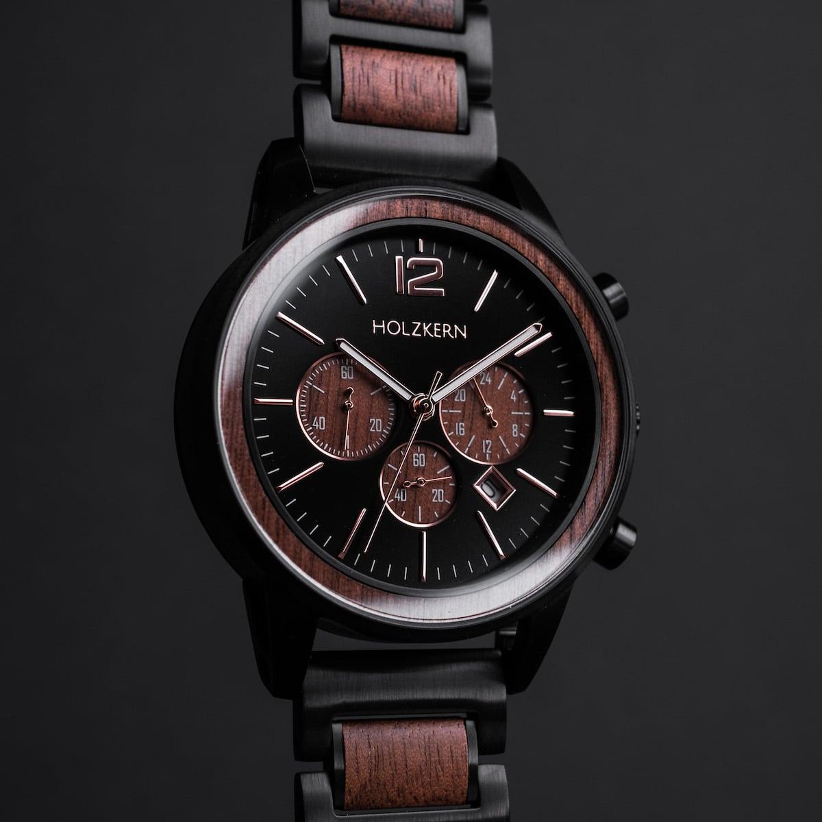 HOLZKERN René Creator Herren Chronograph
