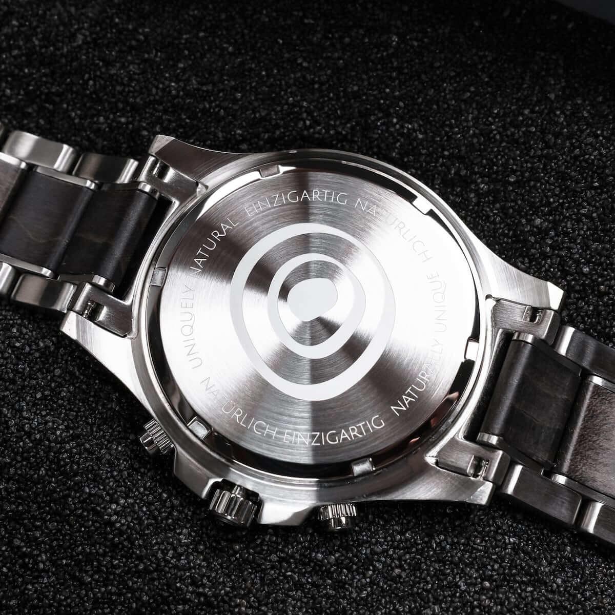 HOLZKERN | Skye Sundown Herren Solar Chronograph