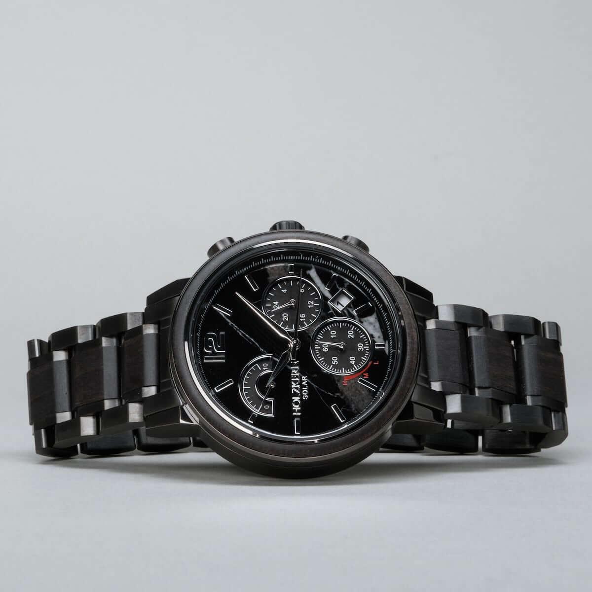 HOLZKERN | Solenoid Irradiance Herren Solar Chronograph