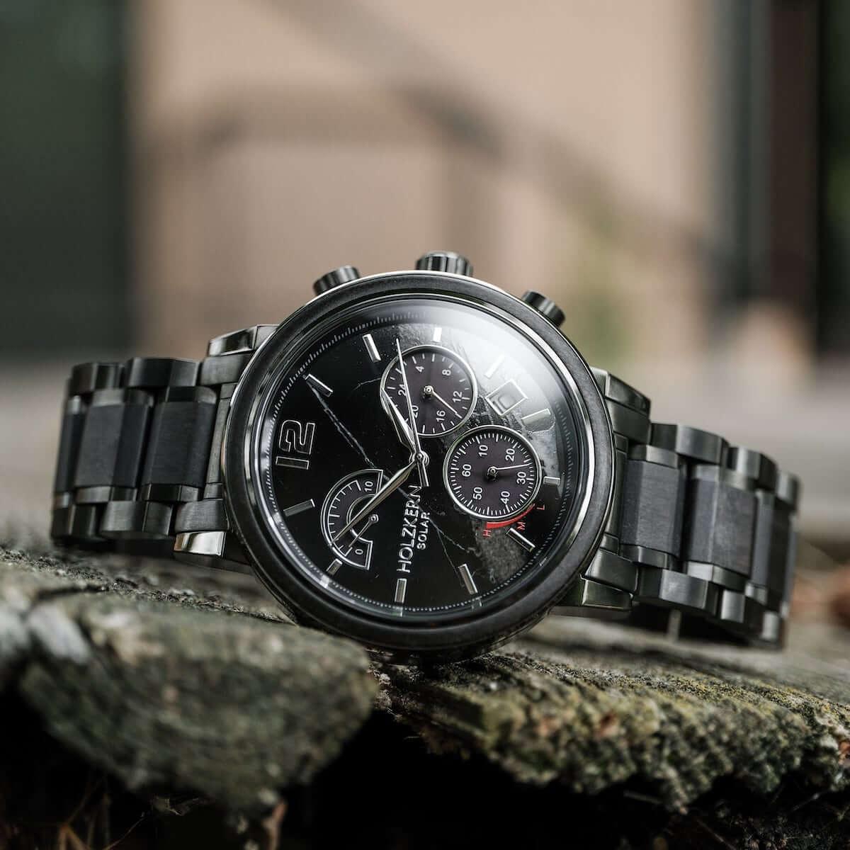 HOLZKERN | Solenoid Irradiance Herren Solar Chronograph