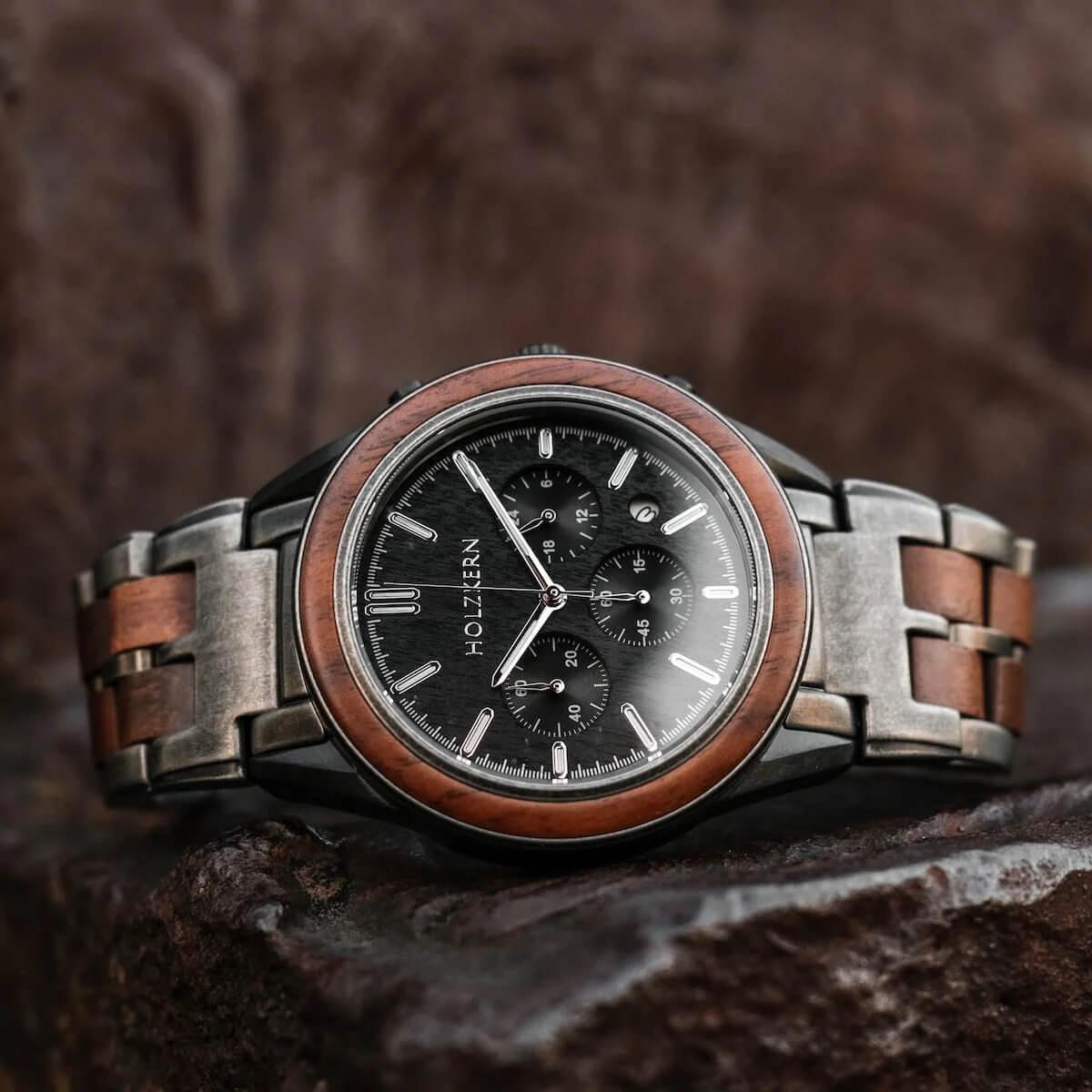 HOLZKERN | Spacewalk Night Sky Herren Chronograph