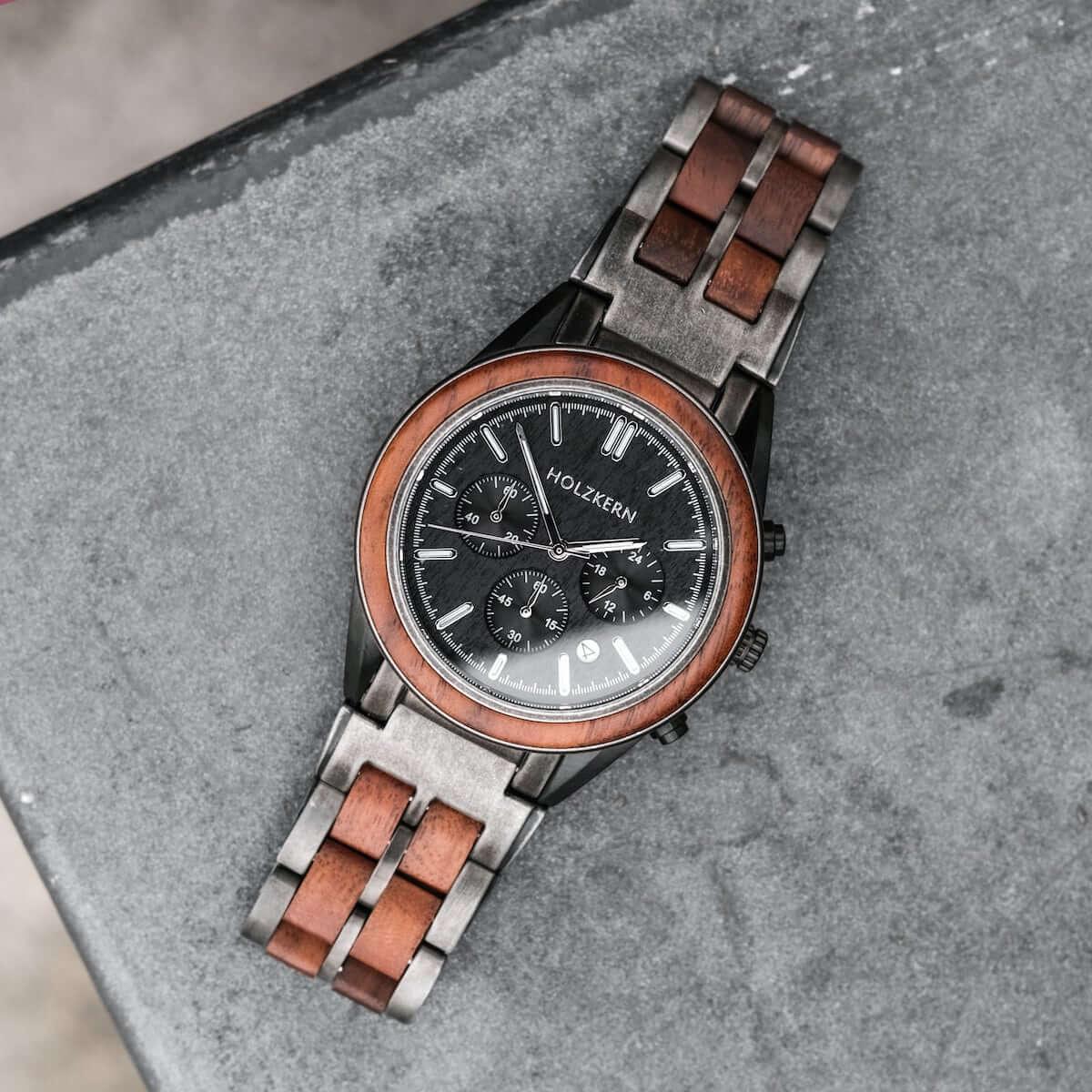 HOLZKERN | Spacewalk Night Sky Herren Chronograph
