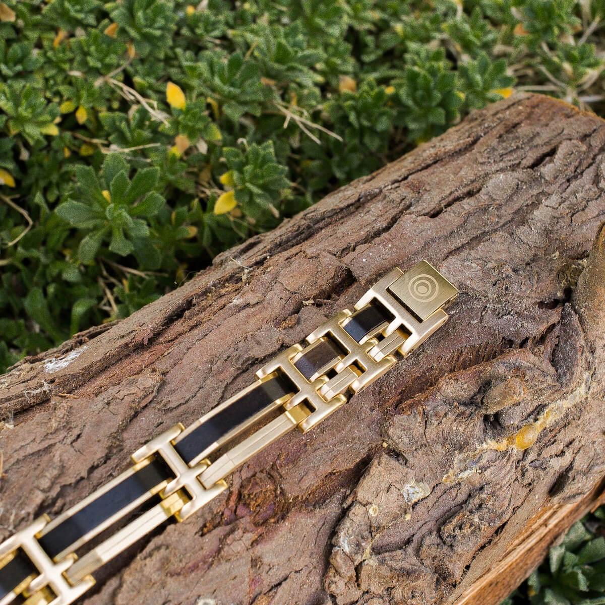 HOLZKERN | Staccato (Leadwood / Gold) Bandlet